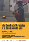 Commemoració dels 310 anys del Combat d'Arbúcies i la Crema de la Vila